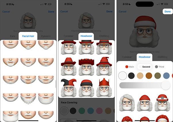 Jak vytvořit memoji Santa Clause na iPhone