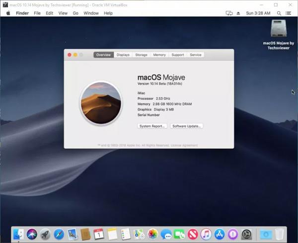 Hvernig á að setja upp macOS Mojave á Windows 10