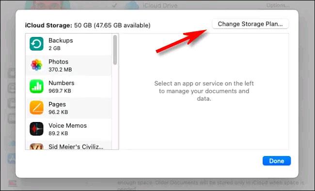 Kako otkazati pretplatu na iCloud Storage