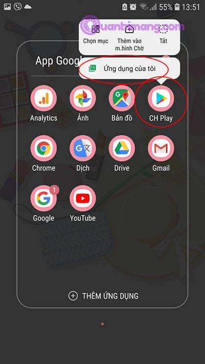 „Android“ programų atnaujinimo instrukcijos