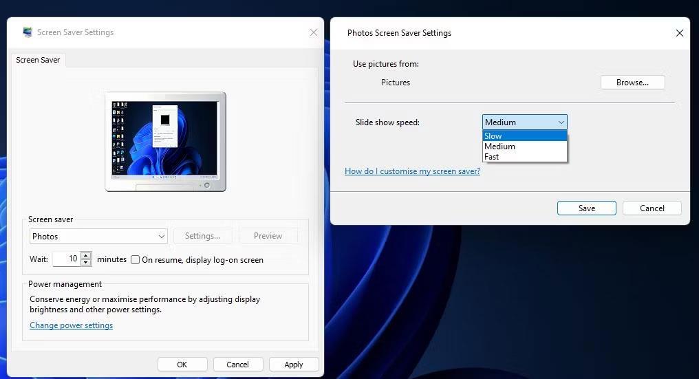 Kā pielāgot Windows 11 noklusējuma ekrānsaudzētājus