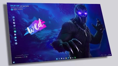 Kaip įdiegti „Black Panther“ temą „Windows 10/11“.