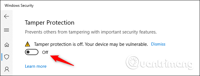 Sådan aktiveres Tamper Protection for Windows Security på Windows 10