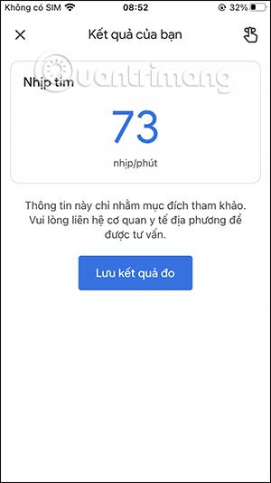 Kako uporabljati Google Fit za merjenje srčnega utripa in hitrosti dihanja na iPhoneu