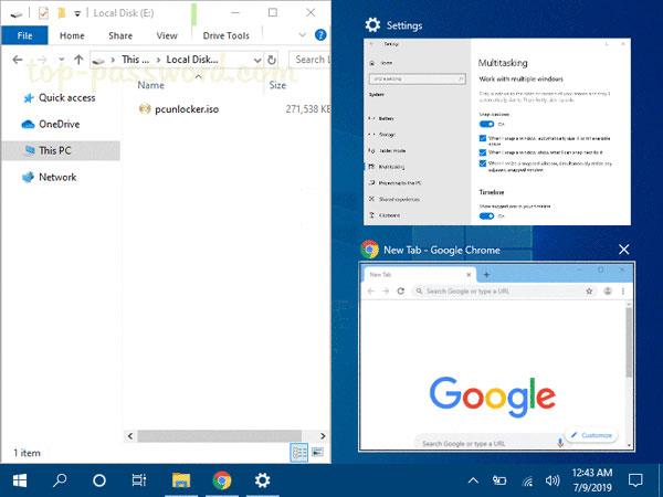 Kā ieslēgt/izslēgt Aero Snap funkciju operētājsistēmā Windows 10