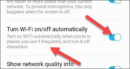 Як автоматично включити Wi-Fi на Android