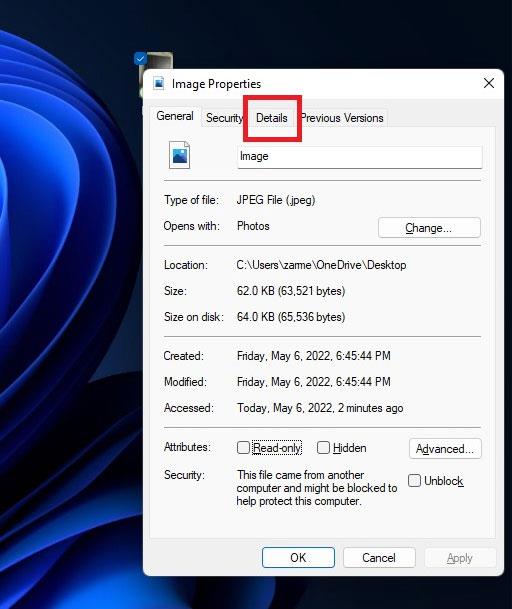 Noņemiet atrašanās vietas datus no attēliem, novēršot konfidencialitātes pārkāpumus operētājsistēmā Windows 11