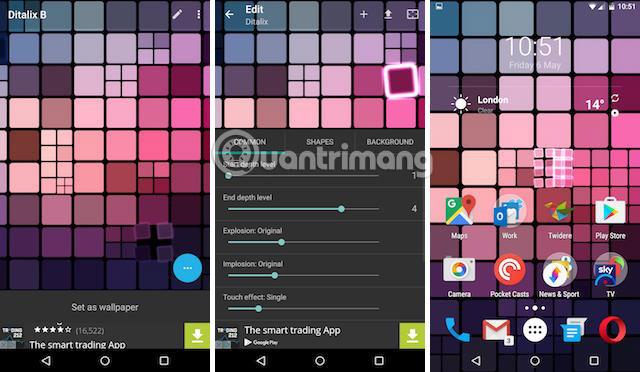 6 bedste apps til at skabe abstrakte wallpapers til Android