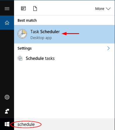 8 начина да отворите Task Scheduler в Windows 10