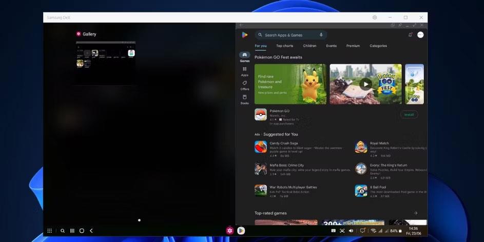 Hur man använder Samsung DeX för att styra Galaxy-telefoner på Windows 11