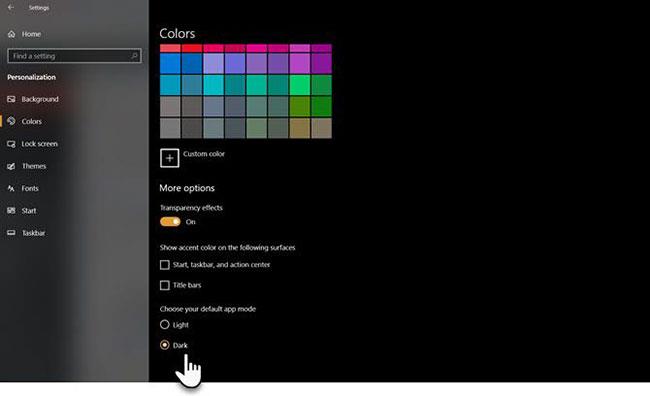 10 Dark Theme για Windows 10