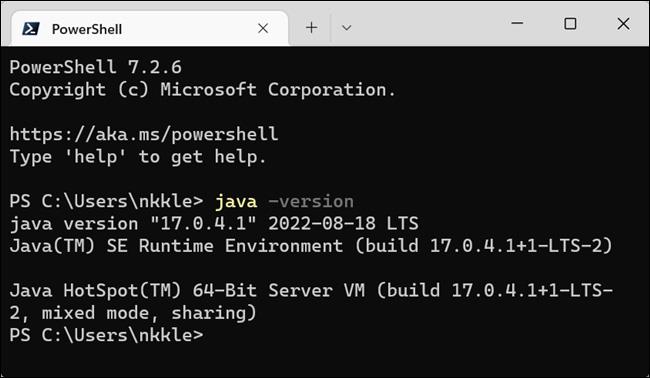 Hvordan sjekke Java-versjonen på Windows 11
