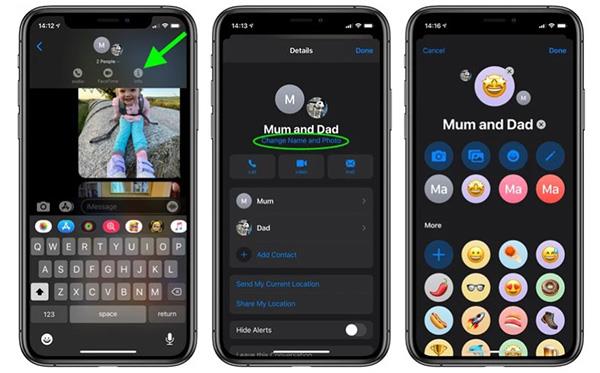 Ábendingar sem þú getur notað með Messages á iOS 14