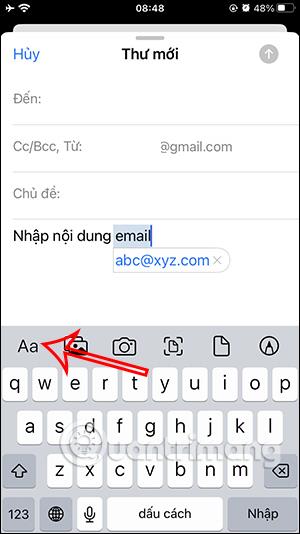 Jak změnit písmo Apple Mail na iPhone