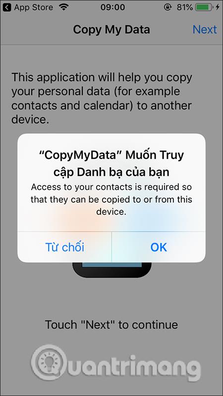 Jak používat Copy My Data k přenosu dat mezi iPhonem a Androidem