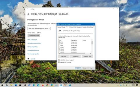 Jak opravit chybu chybějícího portu USB tiskárny v systému Windows 10