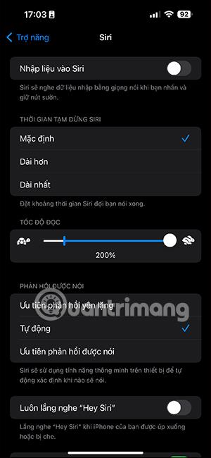Kā pielāgot Siri iPhone runas ātrumu