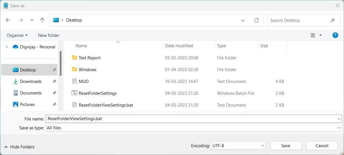 3 sätt att återställa mappvyinställningar till standard i Windows 11