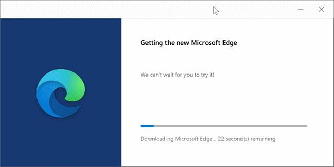 Geninstallation af Edge-browser i Windows 10 uden at miste data