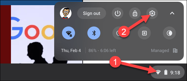 Sådan bruger du funktionen Del i nærheden på Chromebook