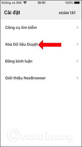 Hvernig á að nota NoxBrowser vafrann á Android, iOS