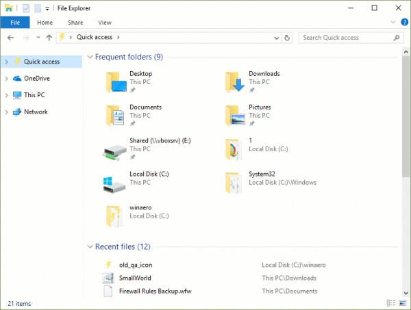 Så här ändrar du snabbåtkomstikonen i File Explorer Windows 10