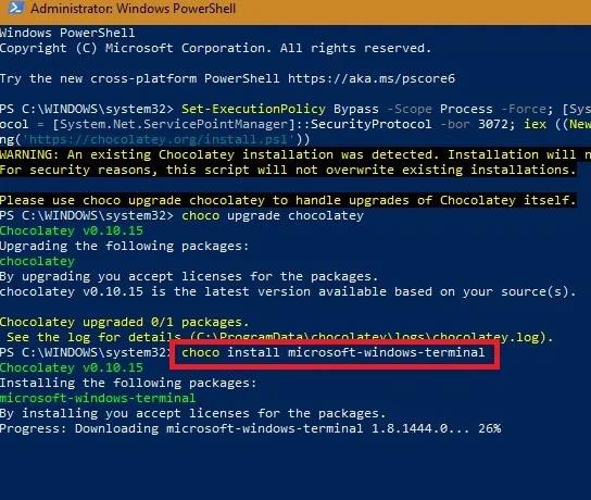 3 måder at installere Windows Terminal på Windows 10