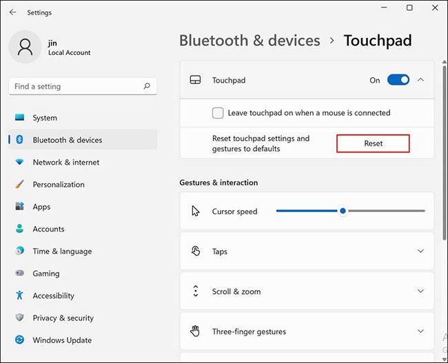 5 načinov, kako popraviti sledilno ploščico/sledilno ploščico, ki ne deluje po posodobitvi na Windows 11