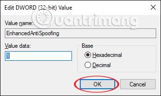 Hogyan lehet engedélyezni az Enhanced Anti-Spoofing funkciót a Windows 10 rendszerben?