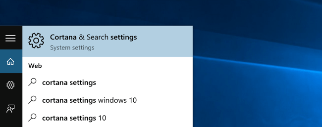 Instruktioner til at deaktivere (deaktivere) Bing på Windows 10 Startmenu