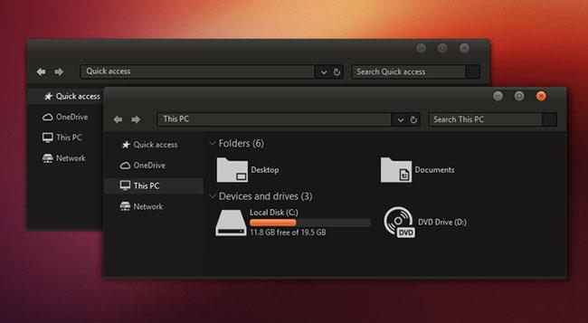 10 Dark Theme pro Windows 10