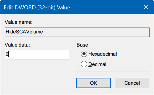 Hvordan får jeg tilbage lydstyrkeikonet, der forsvandt på proceslinjen i Windows 10?