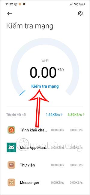 Hur man mäter nätverkshastighet på Xiaomi-telefoner utan en app