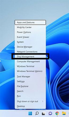 Kā atvērt diska pārvaldību operētājsistēmā Windows 11