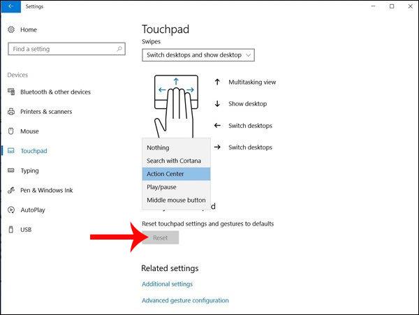 Як активувати Virtual Touchpad Windows 10 Creators Update