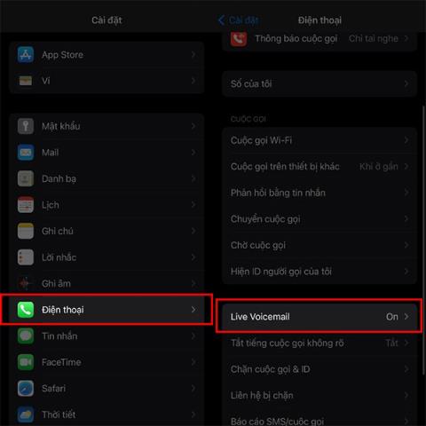 Інструкції з активації Live Voicemail на iOS 17