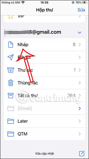 Jak vyvolat odeslané e-maily na iOS 16