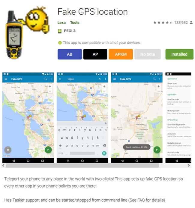 Как да фалшифицирам GPS на телефона