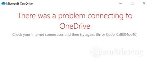 Så här fixar du fel 0x8004de40 när du synkroniserar OneDrive på Windows 10