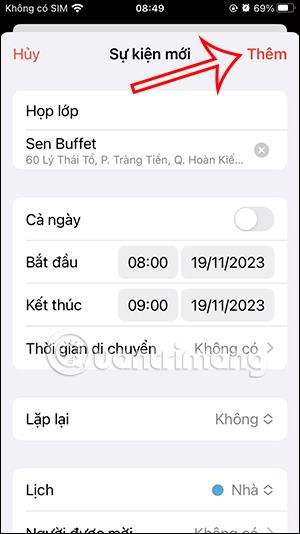 Hvernig á að bæta við staðsetningum fyrir viðburði í iPhone dagatalinu