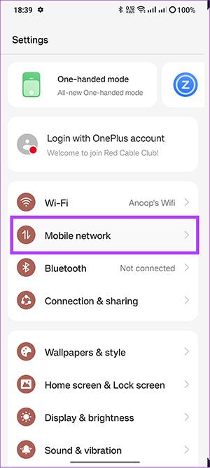 Kako izklopiti funkcijo klicanja WiFi v sistemu Android