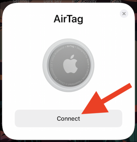 Jak nastavit a spárovat AirTag s iPhonem nebo iPadem