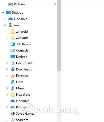 Як швидко отримати доступ до папки користувача в Windows 10