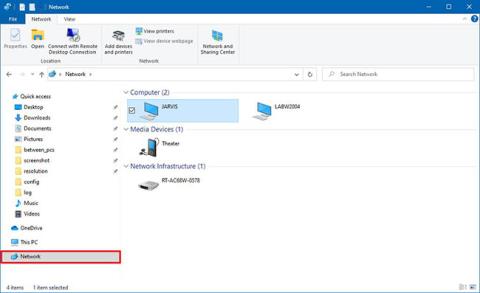 Jak zobrazit počítače připojené k síti v systému Windows 10