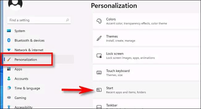 Kako skriti nedavno dostopane datoteke in mape v meniju Start sistema Windows 11