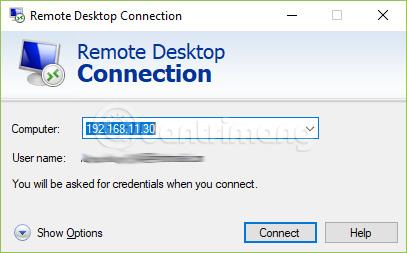 Instruktioner til aktivering og brug af Remote Desktop på Windows 10-computere