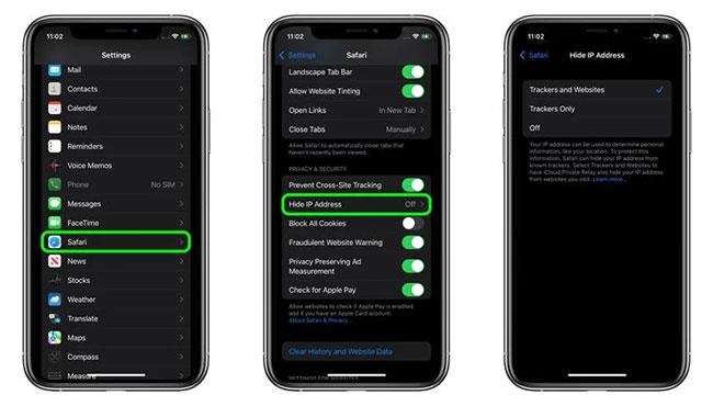 Sådan skjuler du IP-adresse fra trackere i Safari på iOS 15