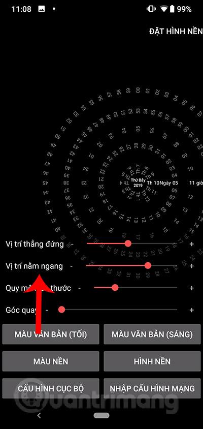 Kako postaviti dinamičnu pozadinu sata za Android