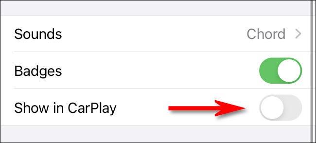 Kaip išjungti programų pranešimus „CarPlay“.