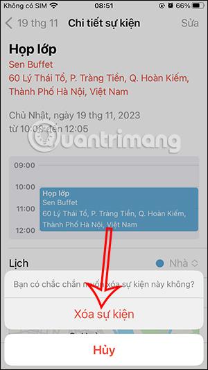 Kā iPhone kalendārā pievienot notikumu vietas